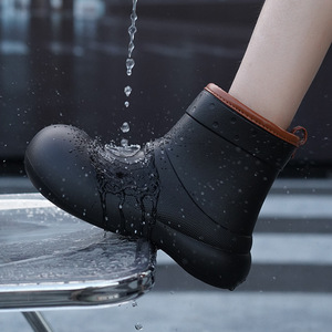 日本进口跨境 新品时尚彩色保暖鞋EVA厚底雪地靴女防水时尚冬季女