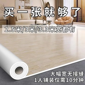 地毯卧室大面积全铺家用地板革地面铺垫3米加宽PVC塑胶地板胶地垫