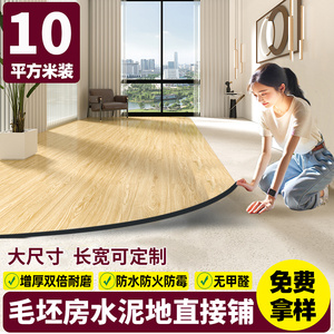 地毯卧室大面积全铺家用防水防滑出租房水泥地面地板铺垫塑胶地垫