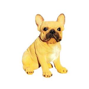 仿真法国斗牛犬摆件可爱法斗小狗狗动物模型雕塑工艺品装饰品礼物