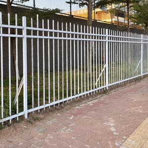 校园围栏阳台铝合金别墅护栏草坪栏杆隔离白色户外工程铸铁室外