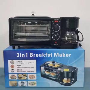 机烤箱功能家用多合一早餐自动三咖啡面包电烘焙热烤礼品烘士炉煎