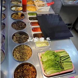 一姐卷饼操作车一碗水煮肉片电磁炉煎饼车饭团工作台热卤煮锅操作