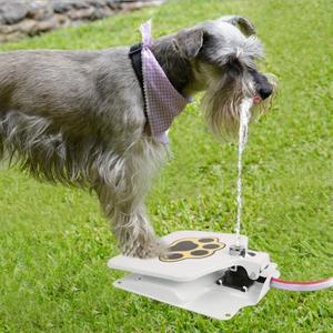 宠物踩踏式饮水器狗狗室外自动喂水器猫狗喷泉饮水机自主饮水宠物