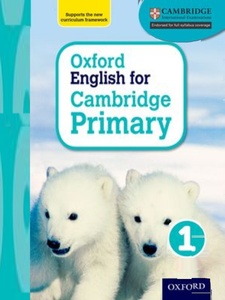 【外图原版】进口英文 现货【英文原版】Oxford English for Cambridge Primary Student Book 1 牛津阅读树 剑桥初级学生用书1