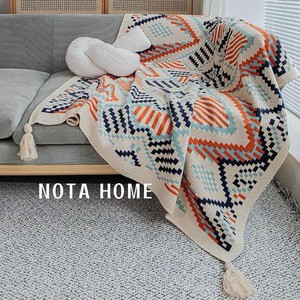 新疆包邮北欧办公室空调毯针织毯盖腿毛毯全身披肩宿舍午睡小毯子
