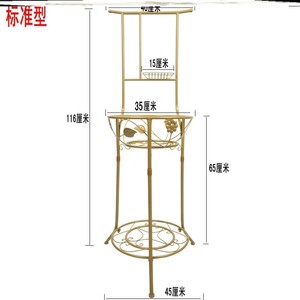 放盆架洗脸盆架子欧式落地多功能家用毛巾K架卫生间洗脸架铁艺老