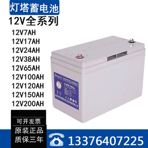 灯塔蓄电池6-GFM-100U 12V100AH12V65AH12V200AH120AH38AH24AHUPS