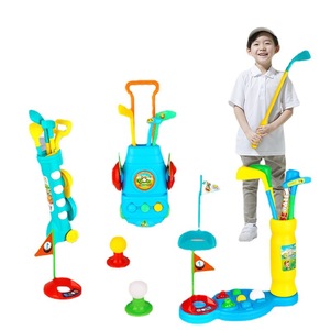 儿童高尔夫球杆套装宝宝保龄球男女孩室内运动幼儿园体育球类玩具