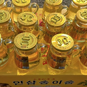 九亿人朝鲜族人参酒人参松茸酒一箱十二瓶52度