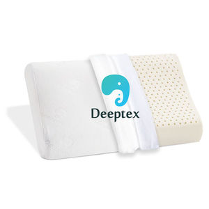 Deeptex堤普泰泰国原装进口天然乳胶枕高低波浪无颗粒颈椎支撑枕