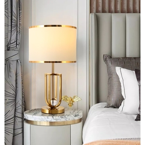 台灯卧室床头灯轻奢现代简约2022新款欧式客厅高级家用床头柜台灯