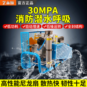 正压式空气呼吸器高压充气泵30mpa潜水瓶打气机20mpa消防充气泵