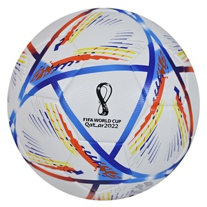 2022卡塔尔世界杯用球纪念同款升级加厚热粘合无缝足球中小学专用