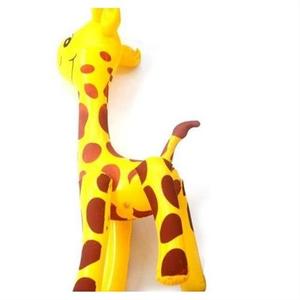 大号充气动物玩具充气长颈鹿坐鹿充气玩具水上玩具幼儿玩具