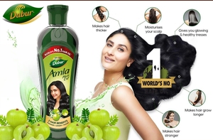 现货180ml 印度Dabur amla Hair Oil 减少掉发/生长新发