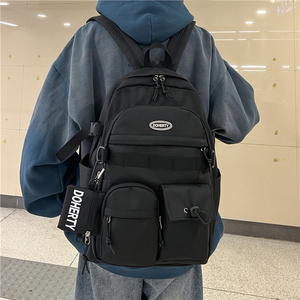 红谷书包女大容量双肩包男高中学生初中生大学生旅行电脑背包