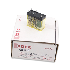 IDEC原装和泉继电-器RJ2-VC-D24尖脚8A8脚焊接G2R2 DC24V 针脚PCB