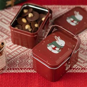 饼干盒烘焙零食糖果雪花酥奶枣曲奇巧克力包装盒子甜品铁盒小礼盒