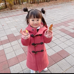 瑞米法出口韩国哈家女童羊绒大衣漂亮好看的颜色百搭实用大衣