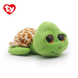 美国Ty绿龟可爱小乌龟毛绒公仔玩具男女孩生日礼物陪伴安抚玩偶