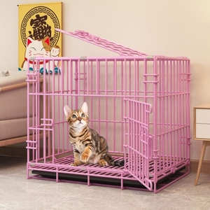 厂家猫笼加大加宽关猫的笼子家用小户型两只猫的猫窝养猫的笼子室