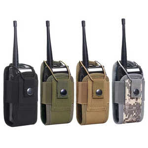 战术对讲机腰包手台包保护套对讲户外机挂套小型电台MOLLE小挂包