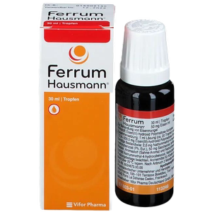 【保税】德国FERRUM HAUSMANN婴儿儿童孕妇补铁剂30ml 26.2