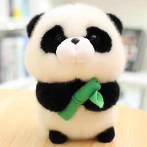 高档熊猫公仔玩偶毛绒玩具可爱仿真大小熊猫布娃娃女孩圣诞礼物送