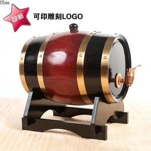 橡木桶酒桶家用橡木酒桶红酒桶装饰装酒木桶啤酒白酒葡萄酒桶