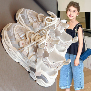 国货品牌儿童凉鞋2024夏季新款包头女童运动沙滩鞋中大童防滑软底