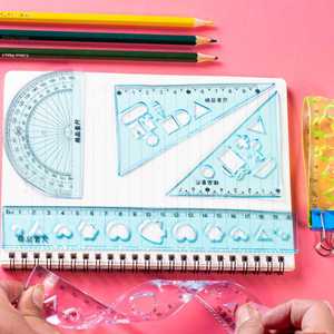 Xin Wan Run Soft Set Ruler Soft Ruler + Soft troangle Ruler