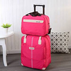 旅行包拉杆包女手提大容量搭配子母包短途拉杆行李袋旅游包邮韩版