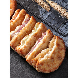 香芋夹心饼干袋装老式传统香酥广式油炸汉堡绿豆派板栗饼干整箱