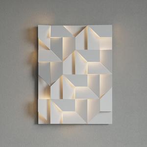 创意艺术折纸壁灯设计师个性客厅背景墙现代简约卧室床头门厅玄关