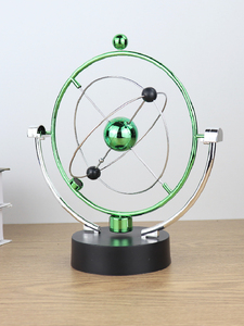 永动机仪磁悬浮混沌摆件牛顿摆球办公桌办公室创意家居装饰品客厅