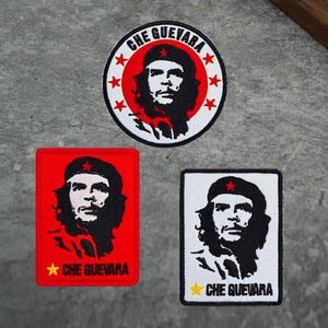 切格瓦拉头像古巴革命领袖刺绣魔术贴个性士气章战术臂章背包贴章
