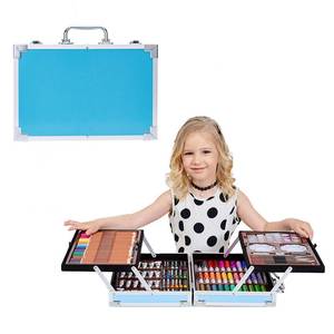 儿童画画套装绘画工具画笔彩笔画具套装礼盒小学生幼儿园女童生日