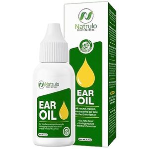 Organic Ear Oil for Ear Infection - Natural Eardrops for