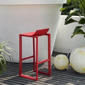 简约北欧吧台台椅家用椅子现代凳子脚凳户外创意网红靠背酒吧椅