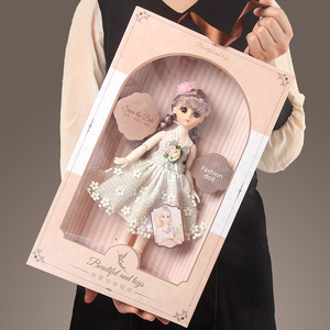 换装芭比娃娃套装大礼盒巴比公主洋娃娃女孩玩具大号超大生日礼物
