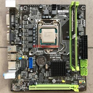 铭瑄H110+G3900+4G套装;铭瑄H110主板(17X议价