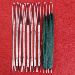 织网梭子编织渔网虾笼抄网兜工具不锈钢撒网补网针具塑料竹子机用