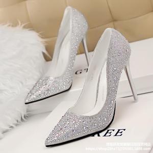 ladi2es elegant heels party shoes women High heeled