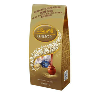 美国原装进口5口味Lindt瑞士莲软心巧克力喜糖果600g正品包邮礼物