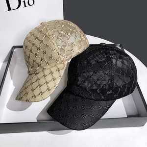 Dior/迪奥联名网红爆款帽子女夏季薄款鸭舌帽遮阳百搭防晒棒球帽2
