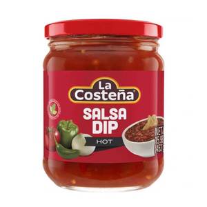 La Costena Salsa乐口泰休闲沾酱番茄辣椒酱莎莎酱薯片重辣453g