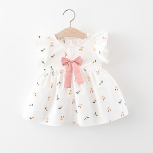 婴儿公主韩系裙子6-12八个月8女宝宝9夏装洋气连衣裙1一3周岁女童