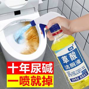 洁厕液洗测灵清洁剂洗厕所的硫酸溶液稀硫酸洗石头草酸除垢家用