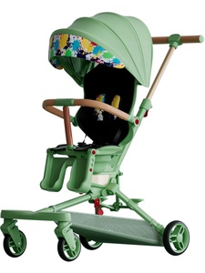 高景观溜娃神器可坐可躺轻便折叠双向遛娃婴儿手推车儿童06岁宝宝